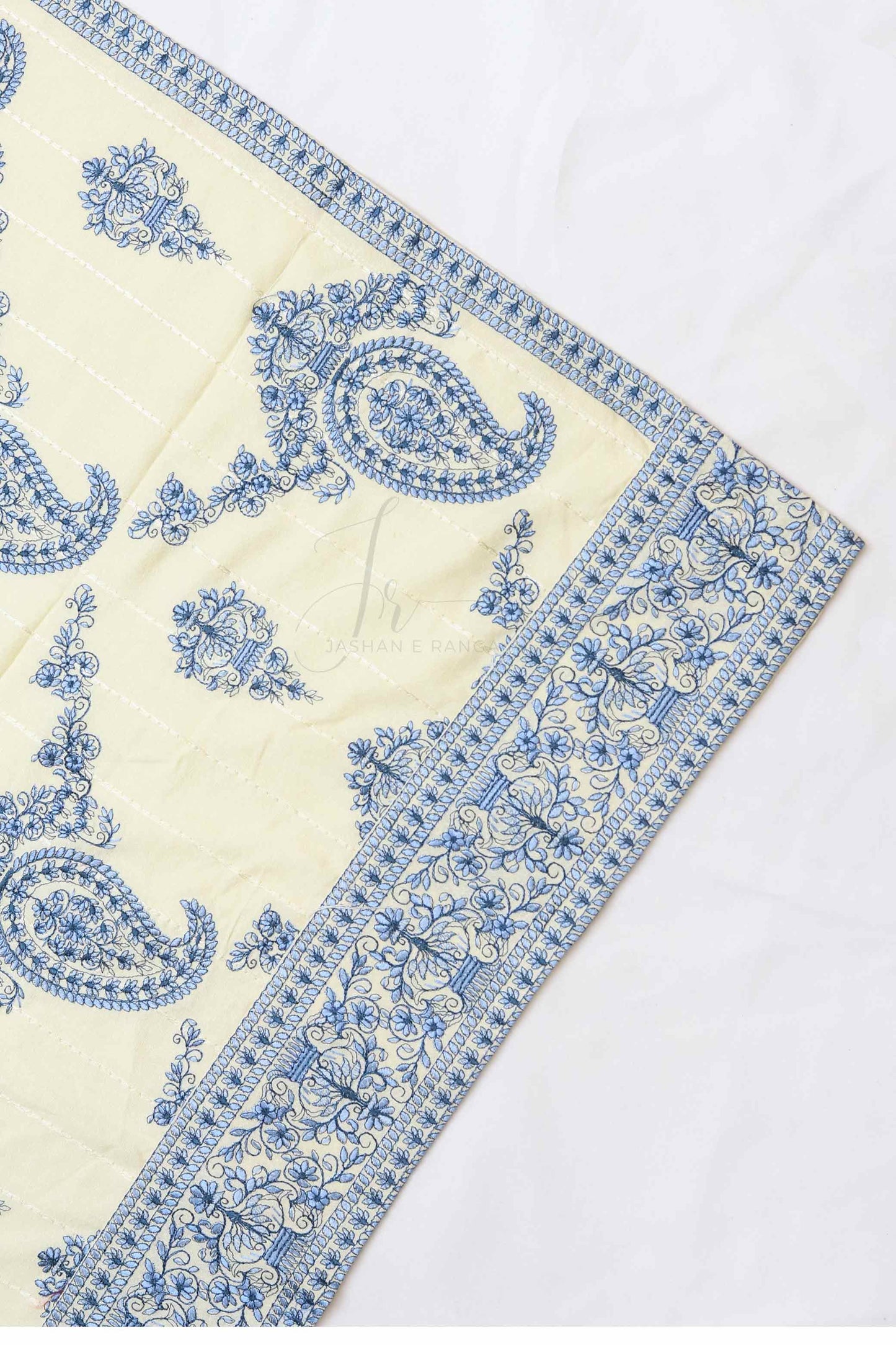 Beautiful Karandi Full Embroidered Shawl