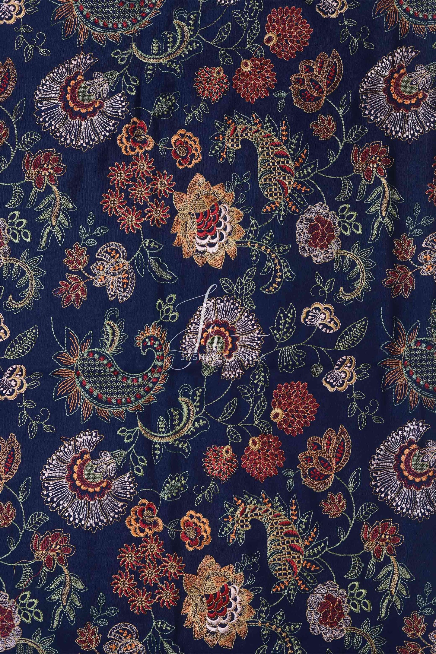 Elegant Full Embroidered Karandi Shawl