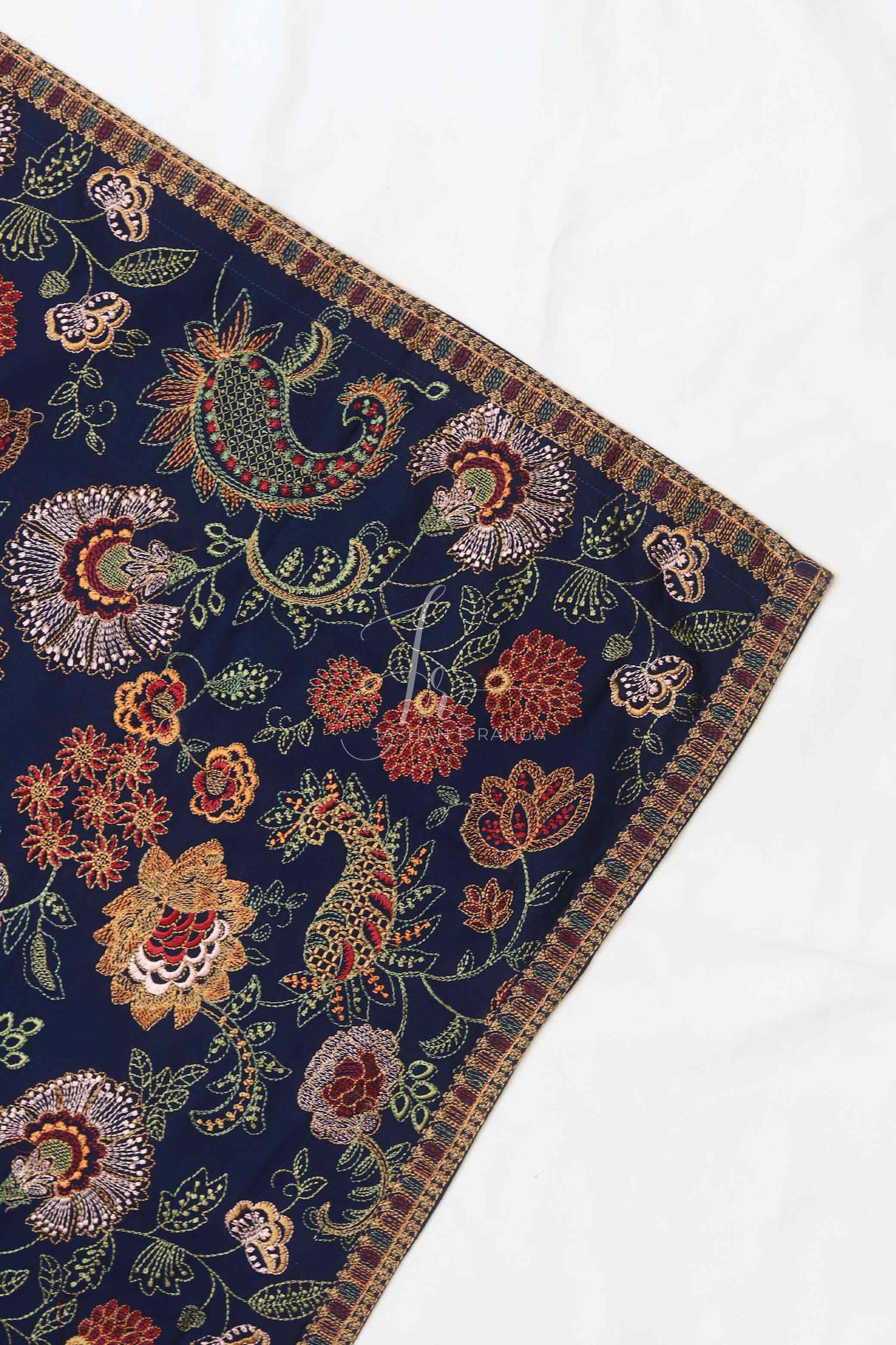 Elegant Full Embroidered Karandi Shawl