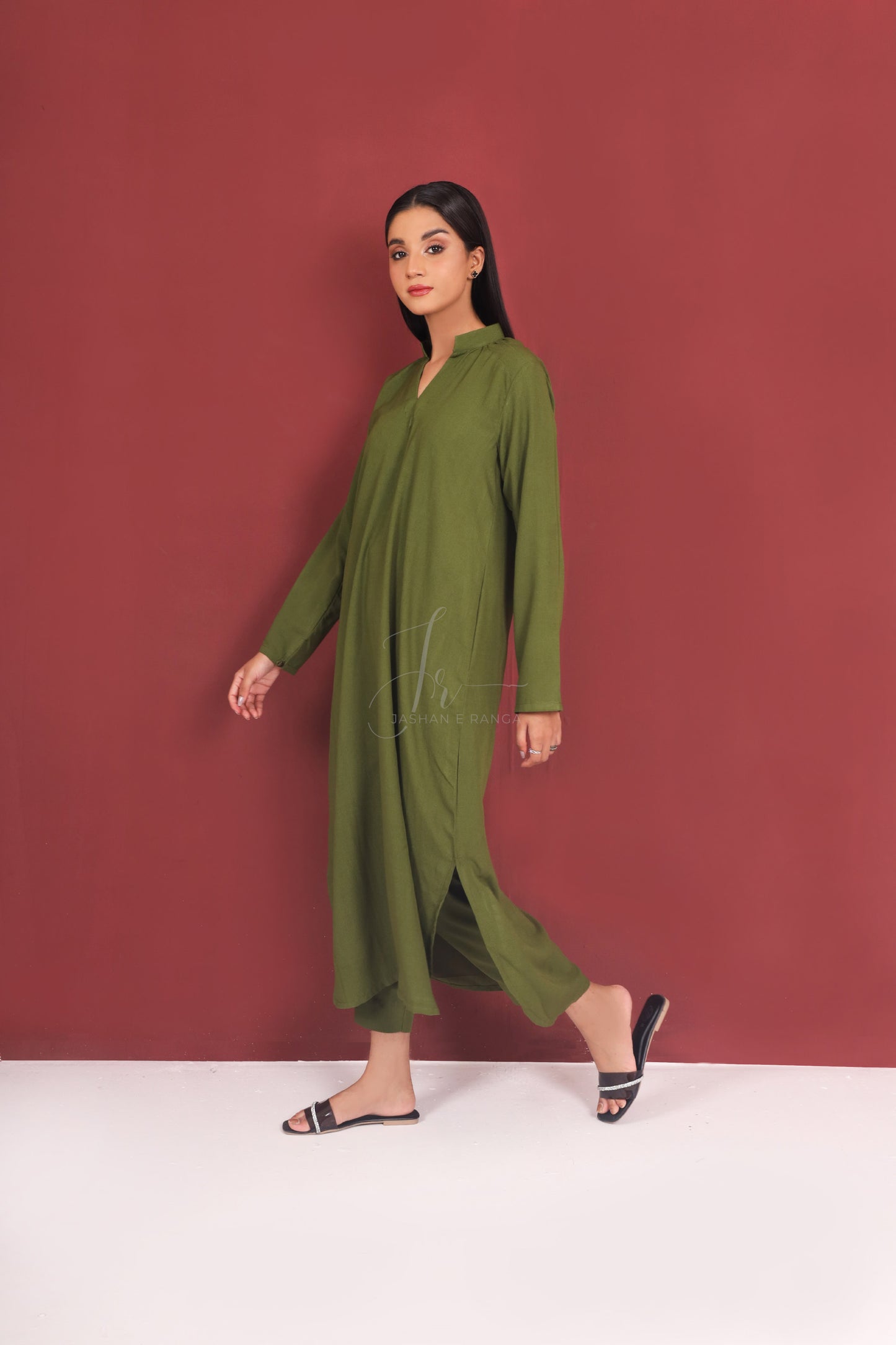 Green Glory (2- Piece Ready to Wear)