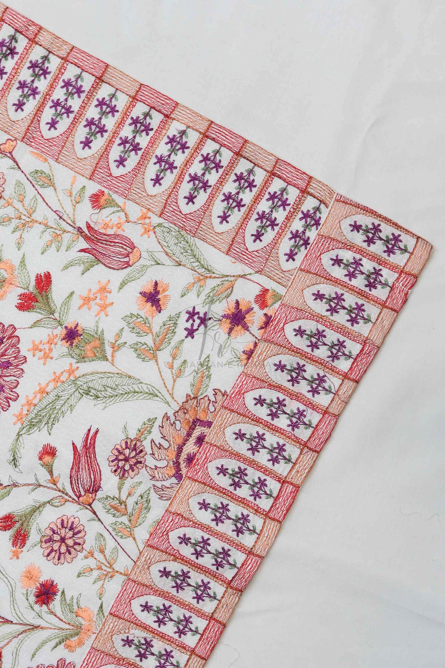 Premium Quality Full Embroidered Karandi Shawl