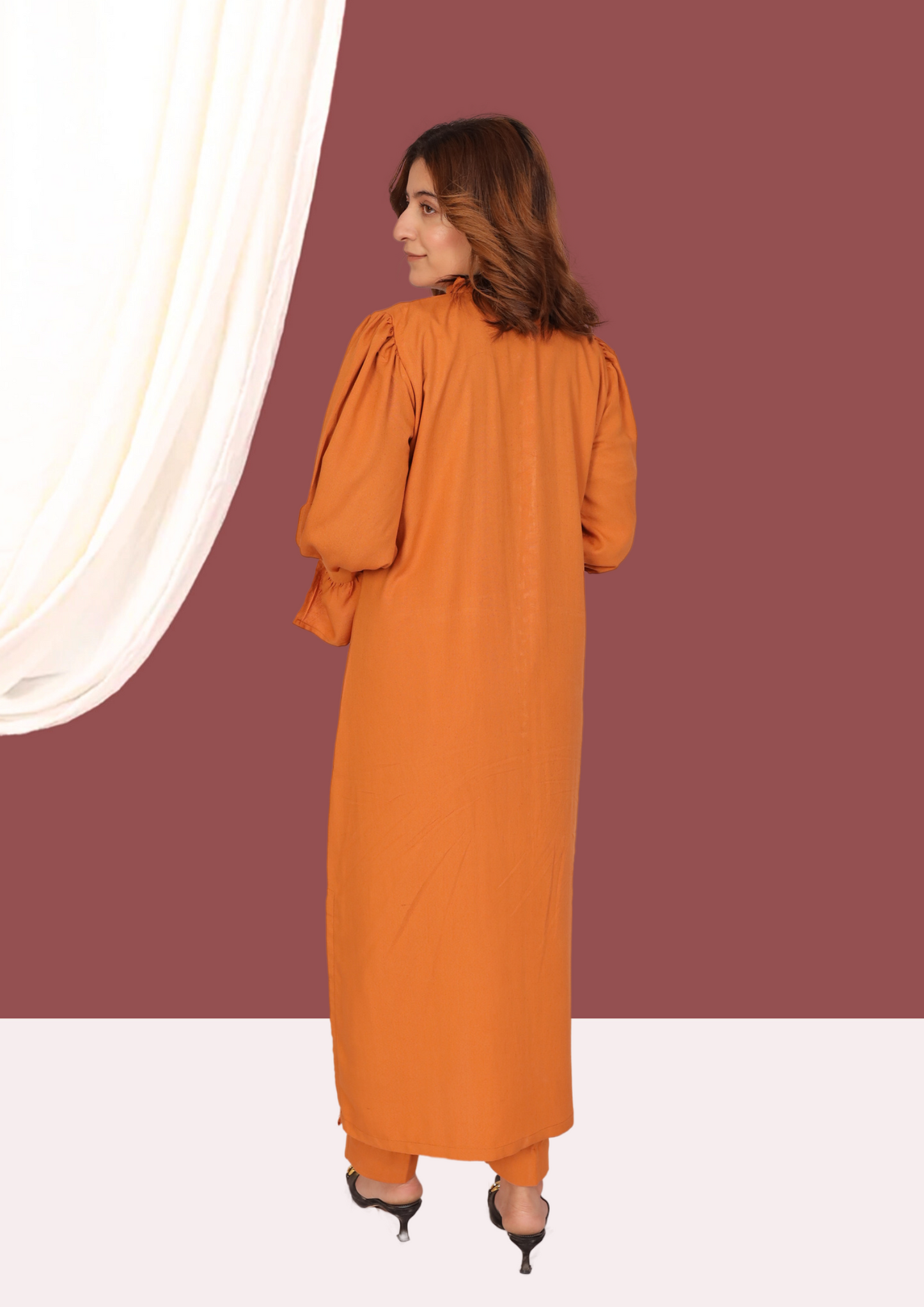 Mustard Karandi (2- Piece Ready to Wear)