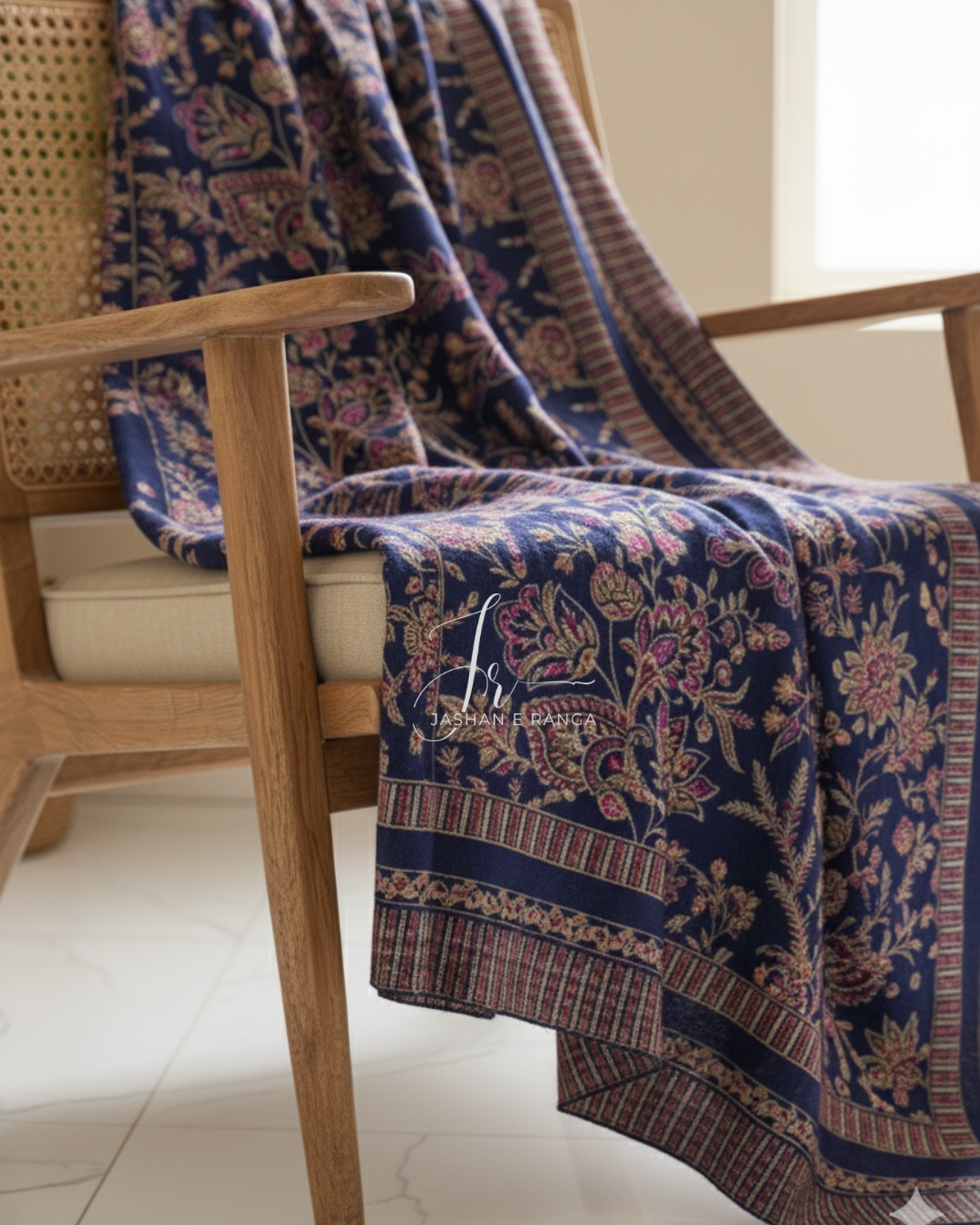 Premium Quality Full Embroidered Karandi Shawl