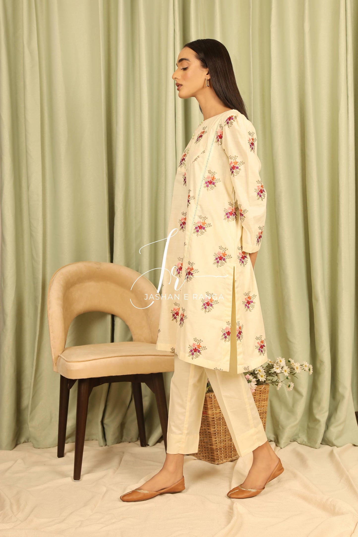 Colours of lilly (2-peice ready to wear)