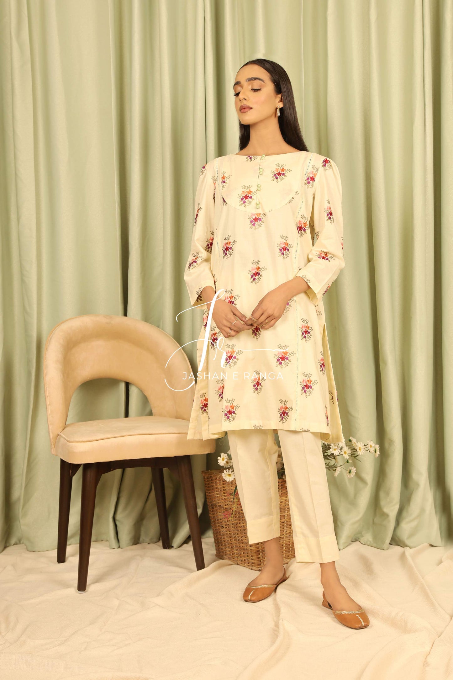 Colours of lilly (2-peice ready to wear)