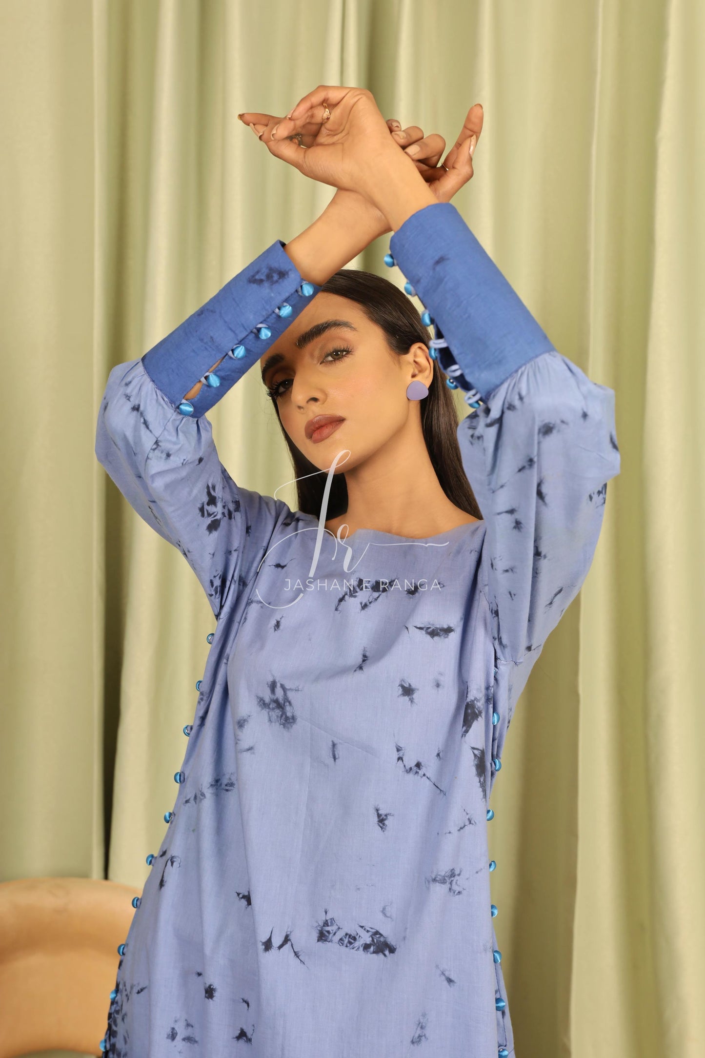 Color of sea (2-piece ready to wear)