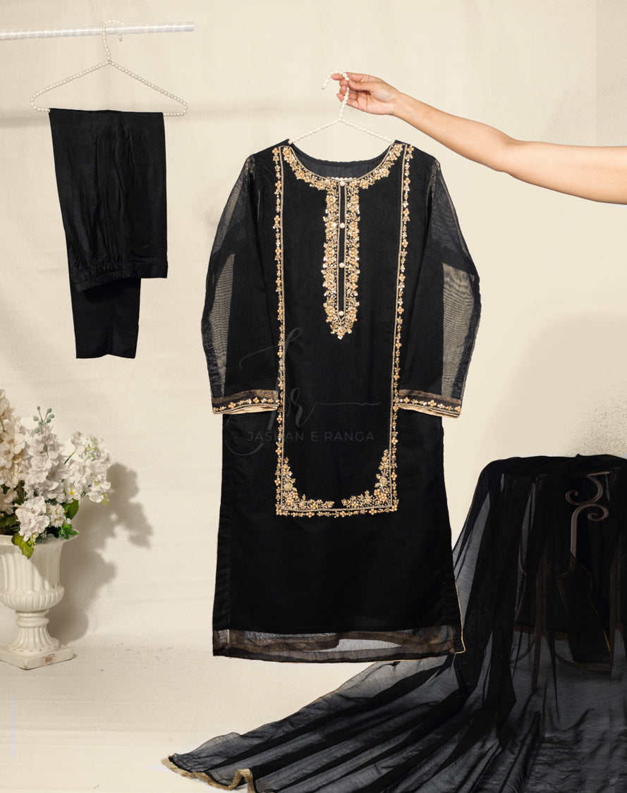 Block Me Black Semi Formal