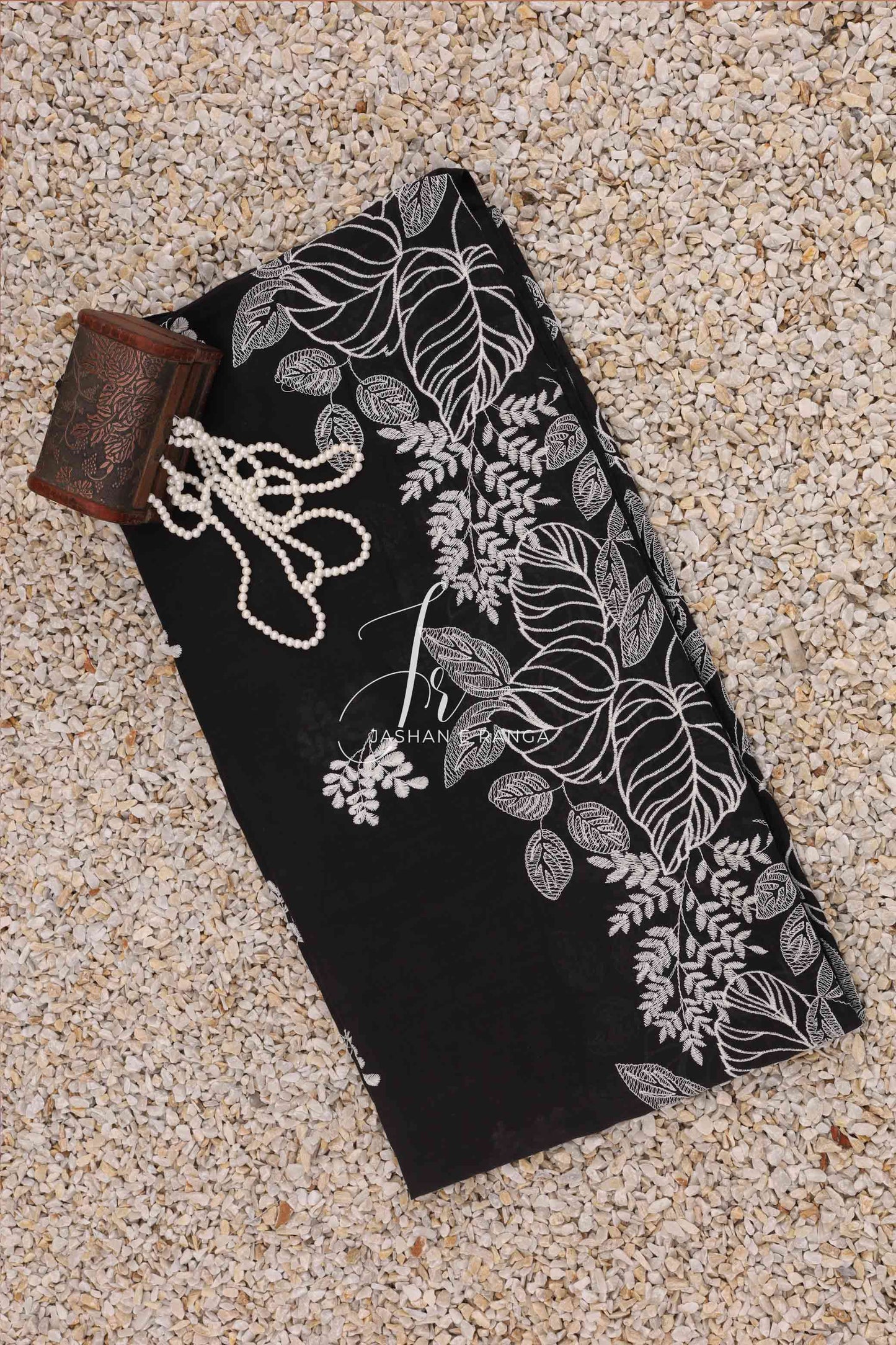 Black Marble (Pure Doriya Lawn)