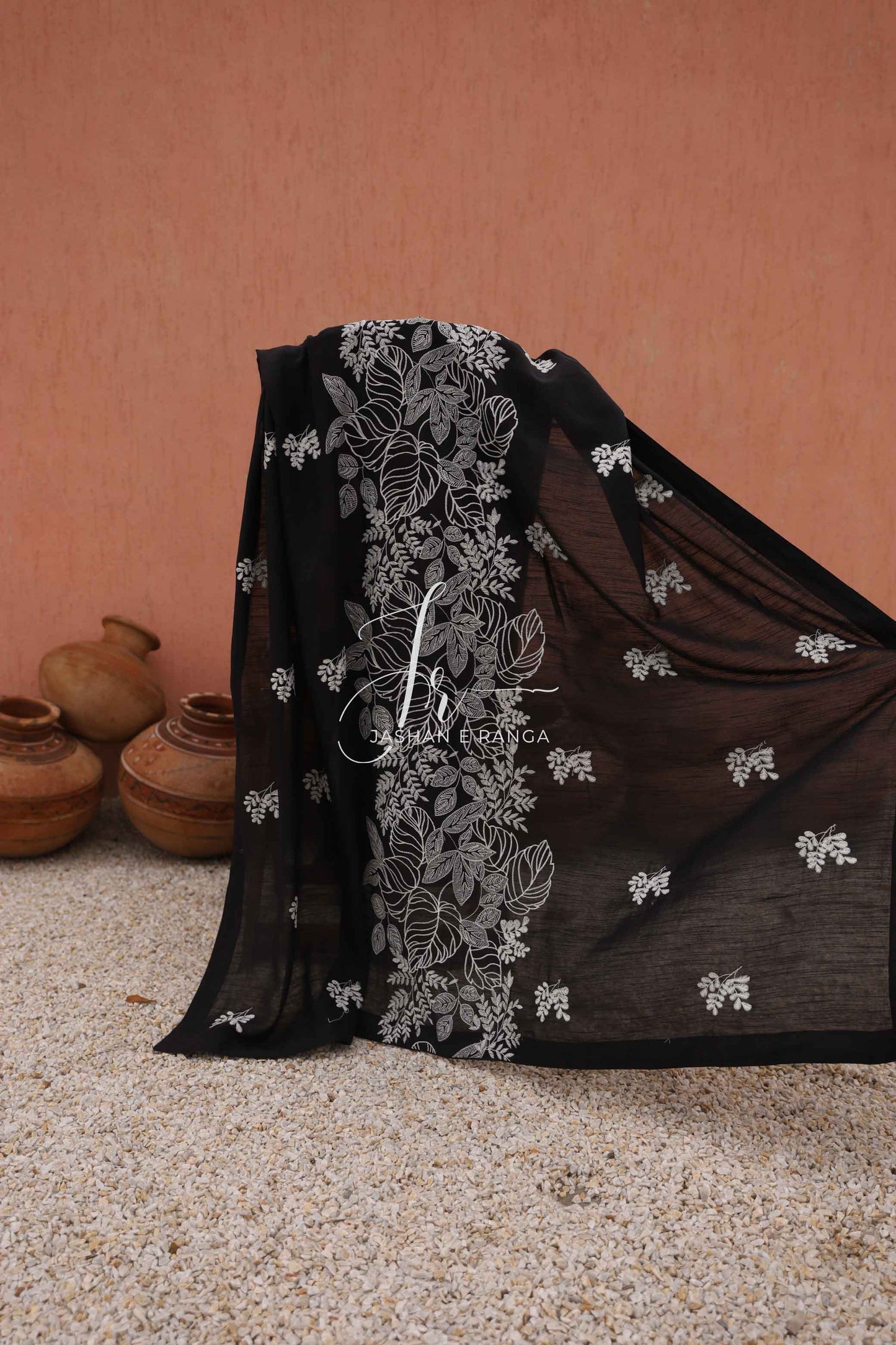 Black Marble (Pure Doriya Lawn)