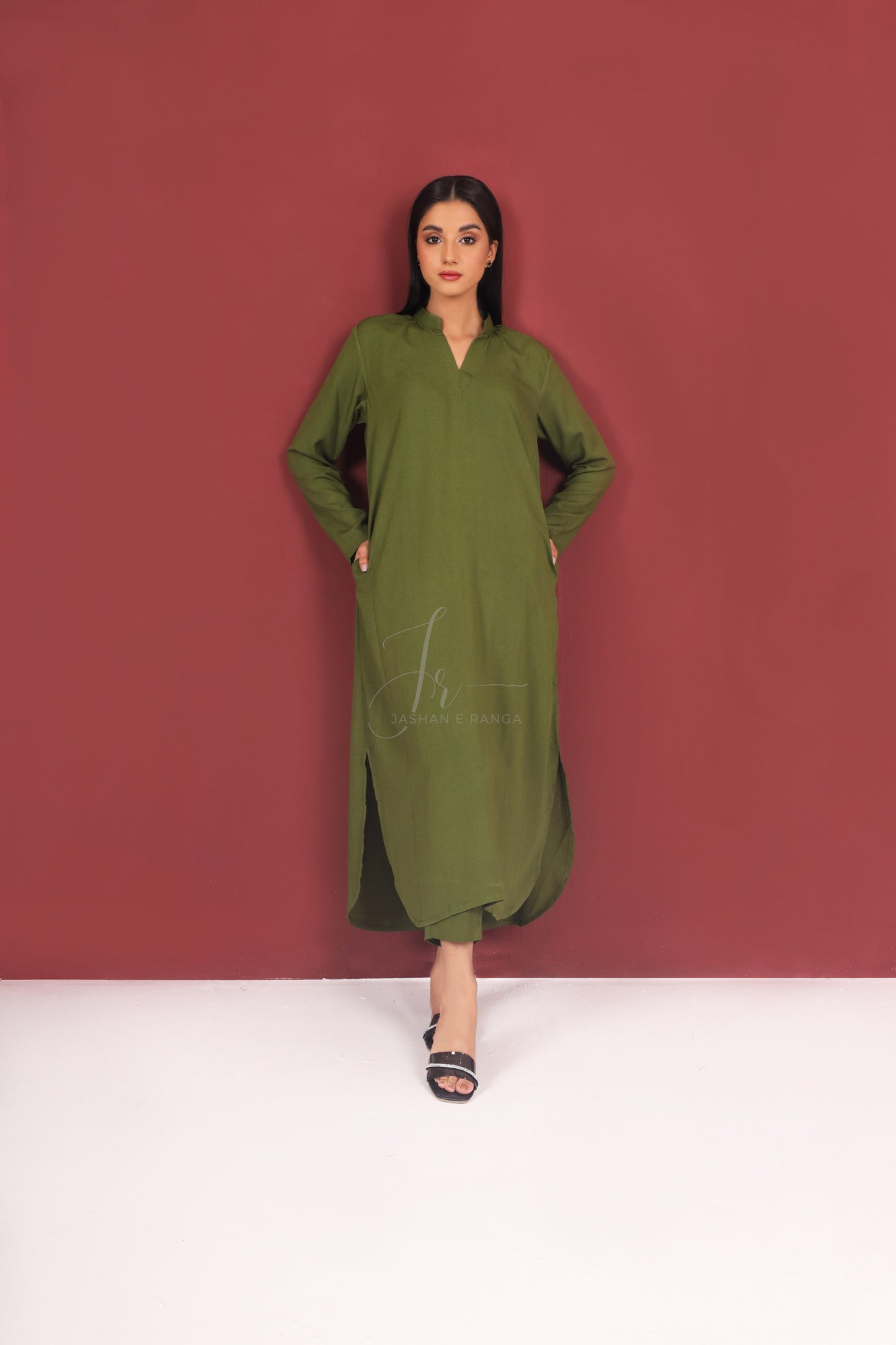 Green Glory (2- Piece Ready to Wear)