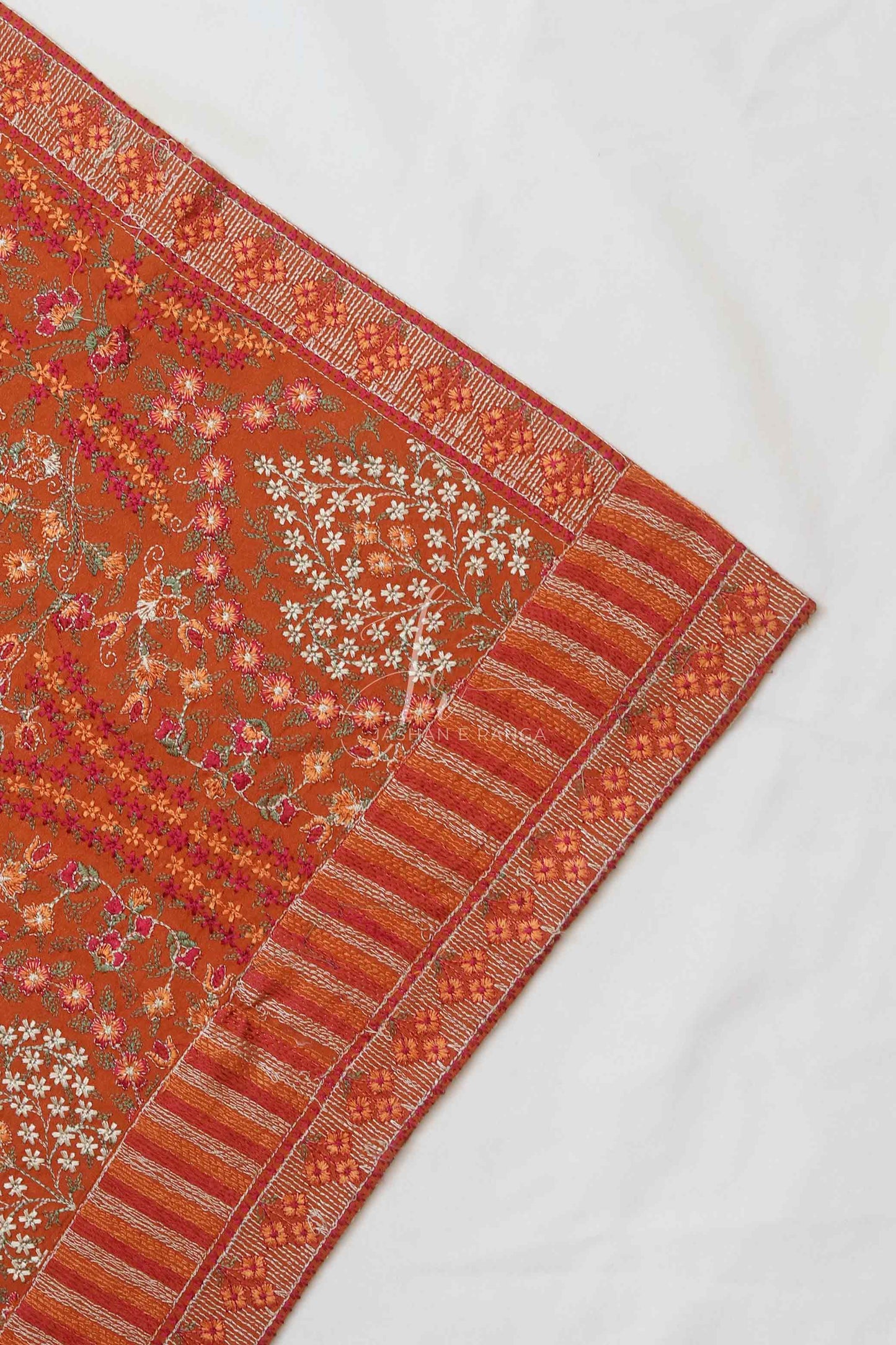 Fashionable Full Embroidered Karandi Shawl