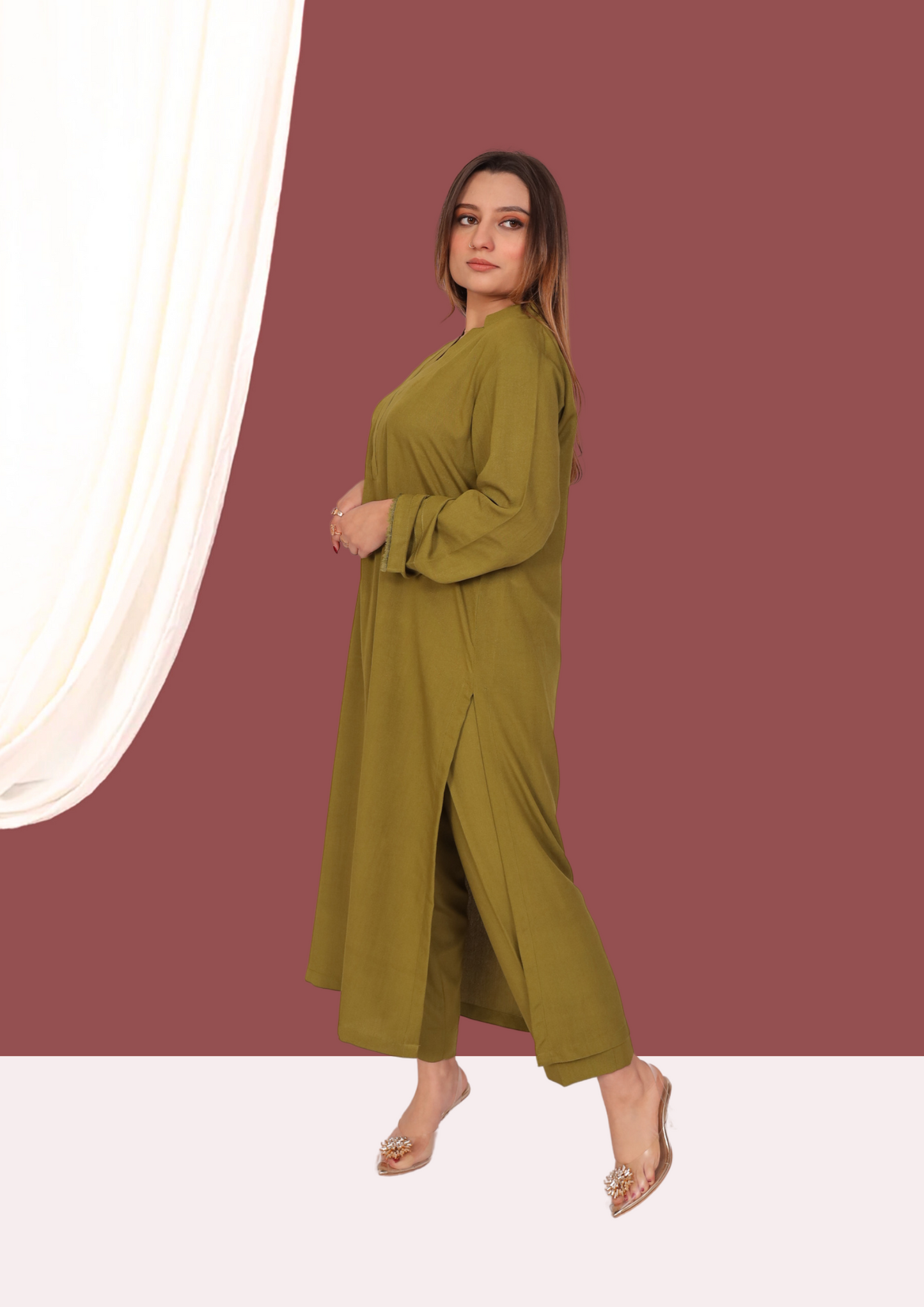 Elegant Karandi (2- Piece Ready to Wear)