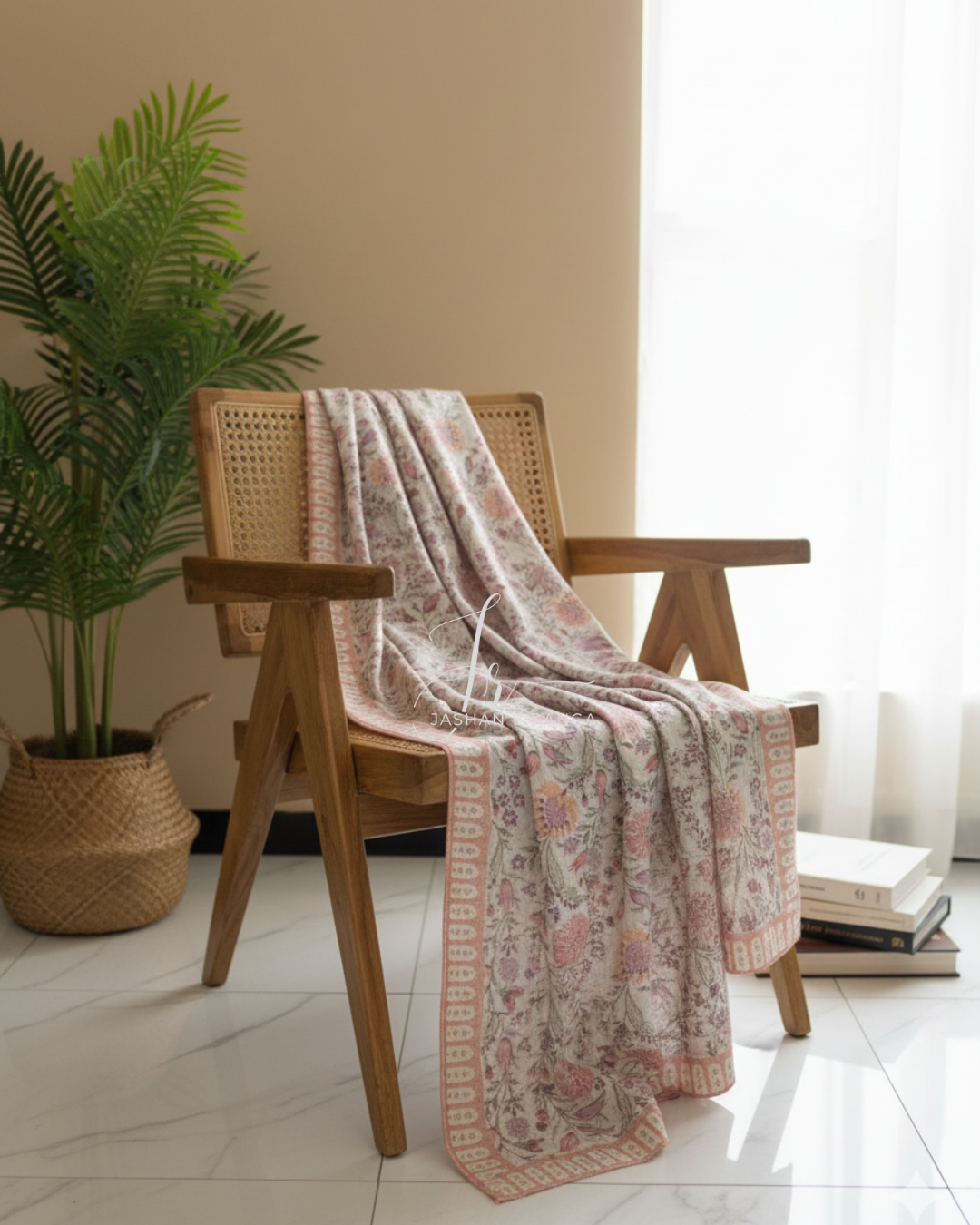 Premium Quality Full Embroidered Karandi Shawl