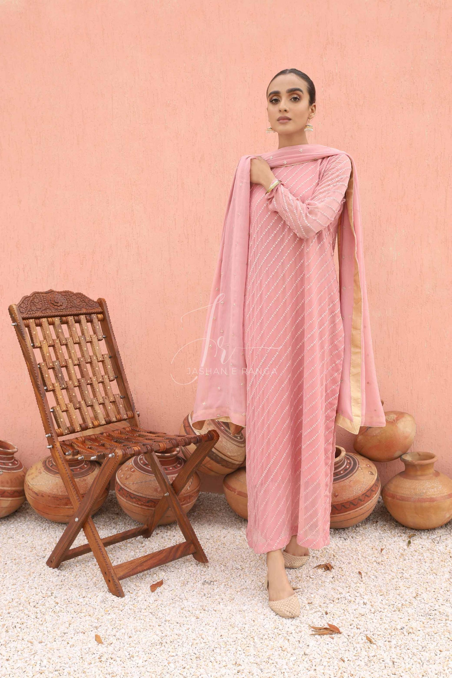 Flamingo (3 Pc Ready to Wear)